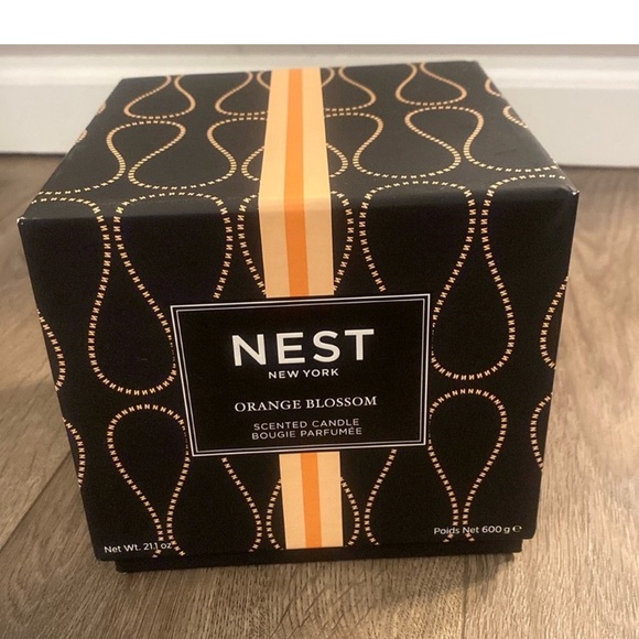 NEST New York Fragrance 3 Wick Orange Blossom Scented Candle - Picture 6 of 7